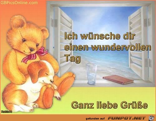 Ganz liebe Gruesse Ganz liebe Gruesse