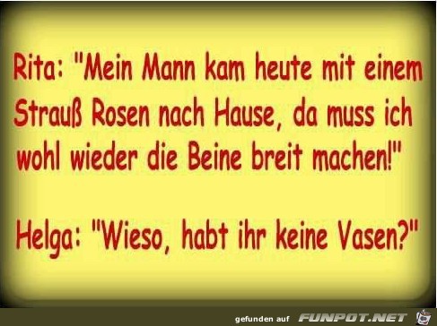 keine Vasen keine Vasen