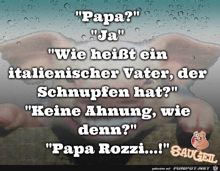 Wie heisst ein italienischer Vater Wie heisst ein italienischer Vater