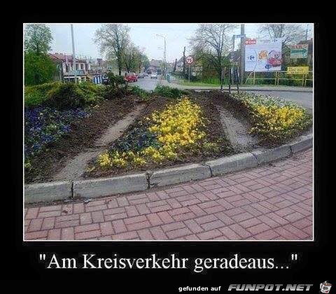 Geradeaus Geradeaus