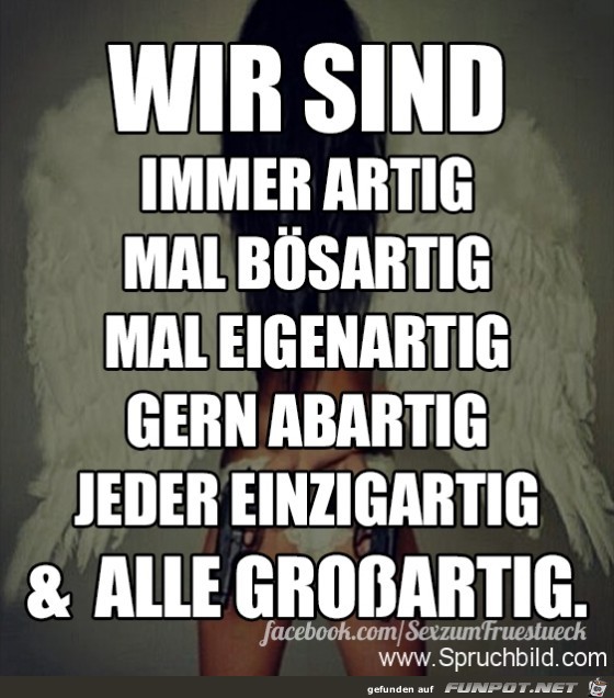 wir sind immer artig wir sind immer artig