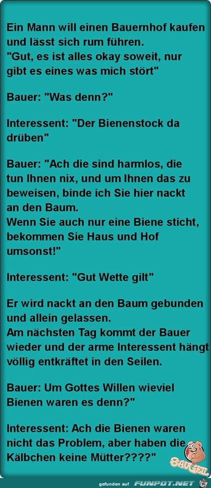 Ein Mann will