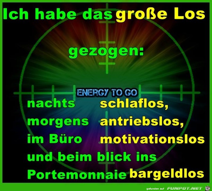 Das große Los gezogen Das große Los gezogen