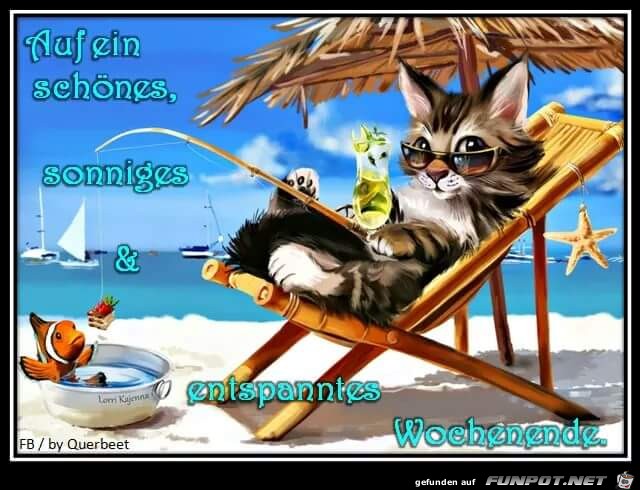 Sonniges Wochenende