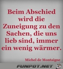 beim Abschied wird beim Abschied wird