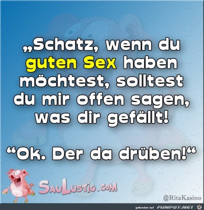 Offen sagen