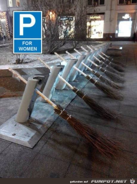 Parkplatz fr Frauen
