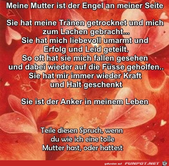 Meine Mutter ist ein Engel