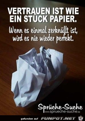 Vertrauen Vertrauen