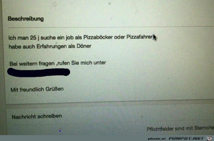 Bewerbung Bewerbung