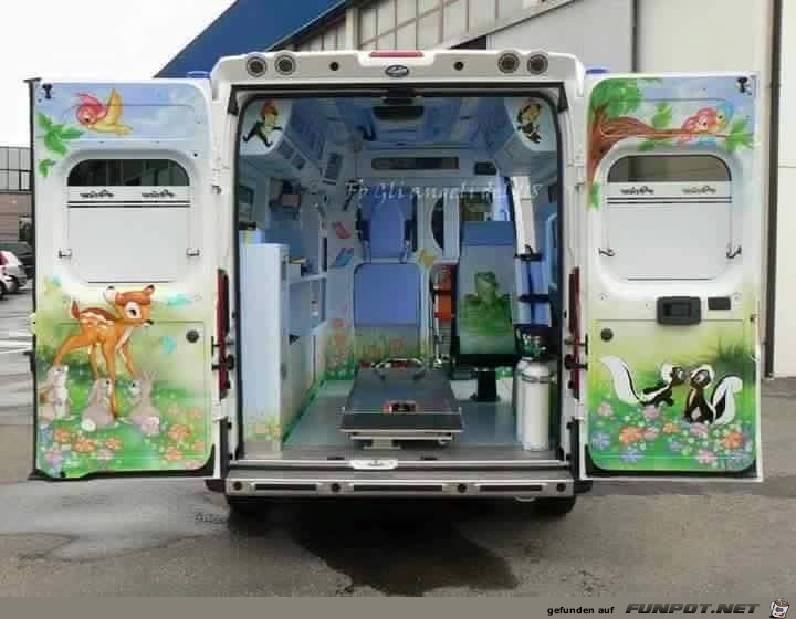 Krankenwagen fuer Kinder