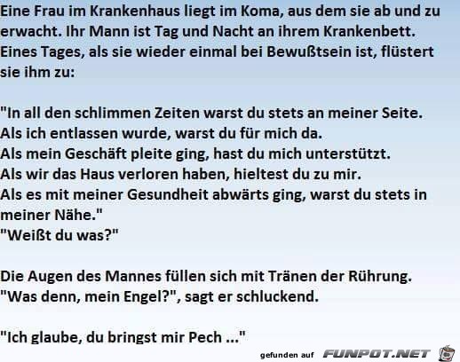 Eine Frau im Krankenhaus Eine Frau im Krankenhaus