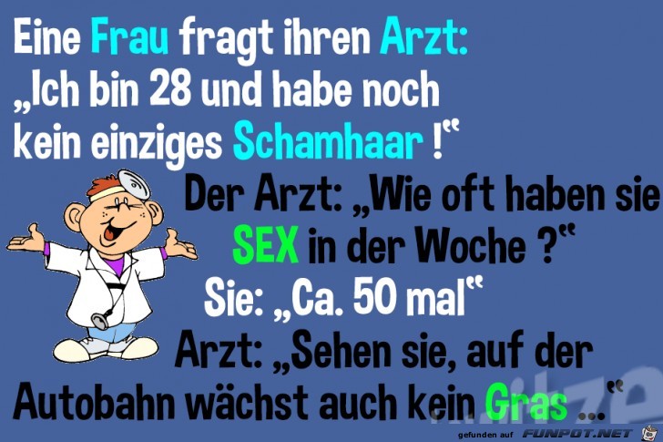 Frau fragt ihren Arzt