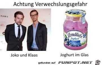 Verwechslungsgefahren