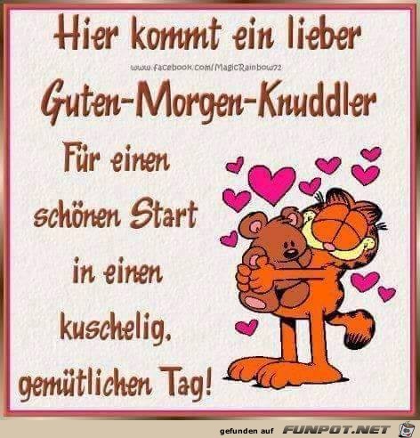 Guten Morgen Knuddler Guten Morgen Knuddler