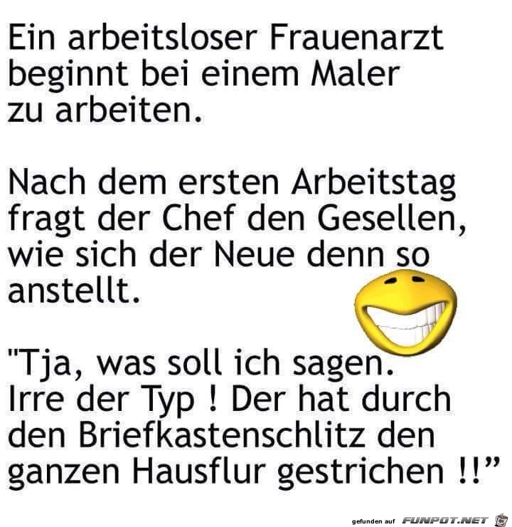 Arbeitsloser Frauenarzt