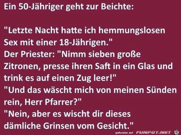 Zur Beichte