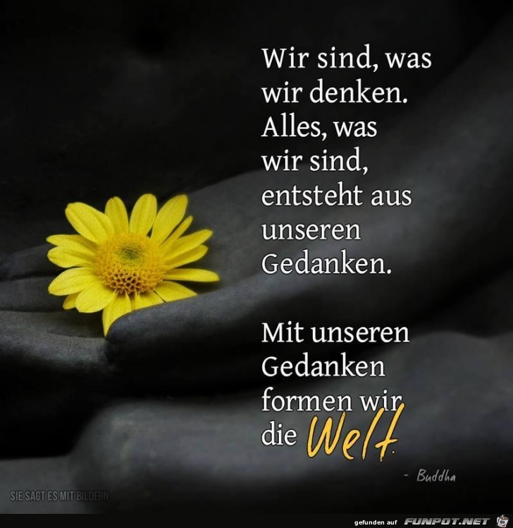 Wir sind was wir denken Wir sind was wir denken