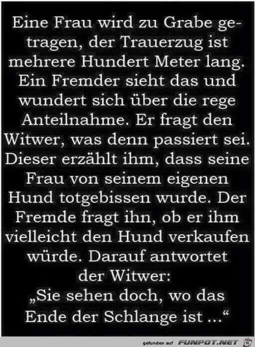 Frau wird zu Grabe getragen Frau wird zu Grabe getragen