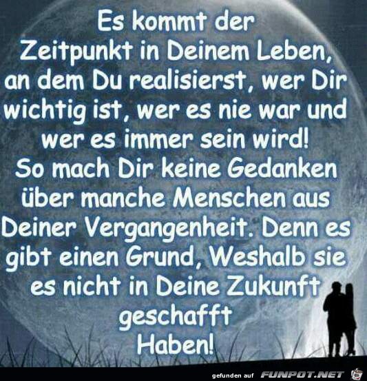 Der richtige Zeitpunkt Der richtige Zeitpunkt