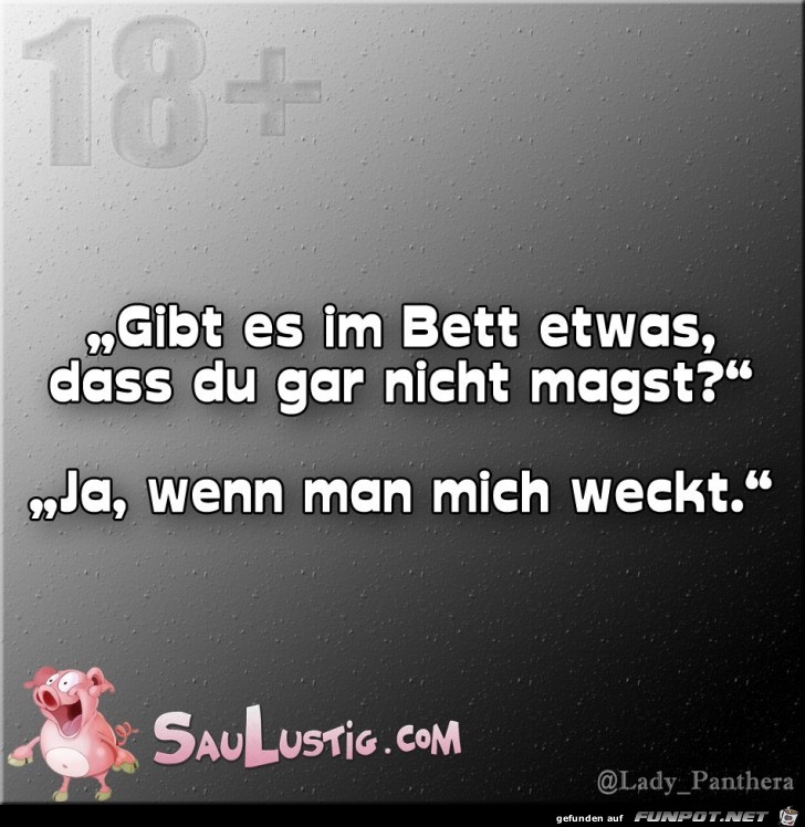 nicht magst