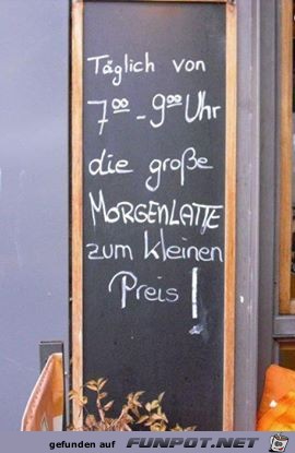 Morgenlatte Morgenlatte