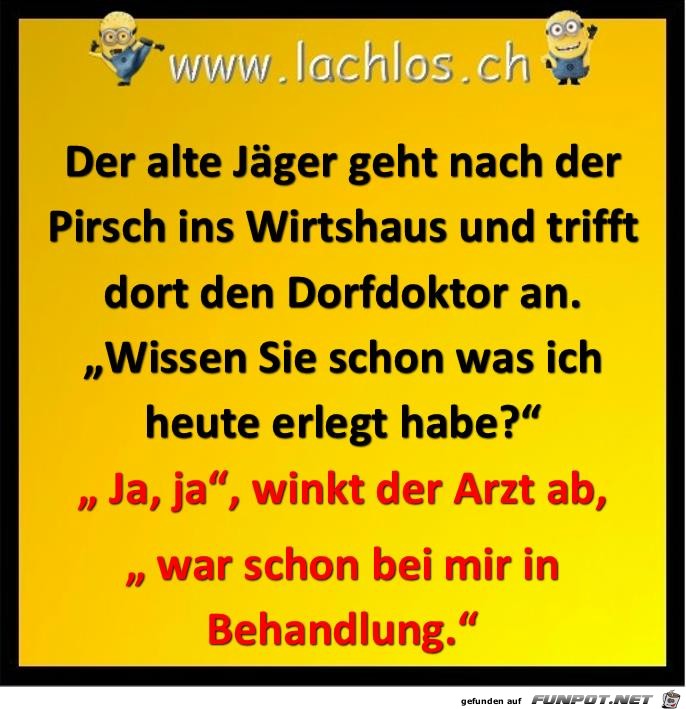 war schon zur Behandlung war schon zur Behandlung