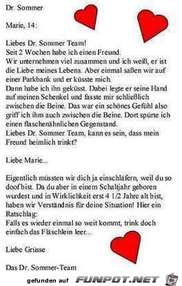 Dr Sommer Dr Sommer