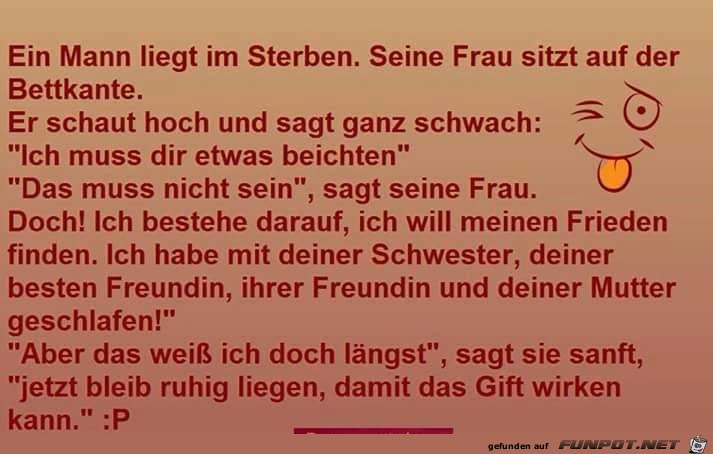 Ein Mann liegt im sterben Ein Mann liegt im sterben