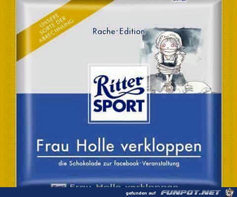 Ritter-Sport Rache Edit. Ritter-Sport Rache Edit.