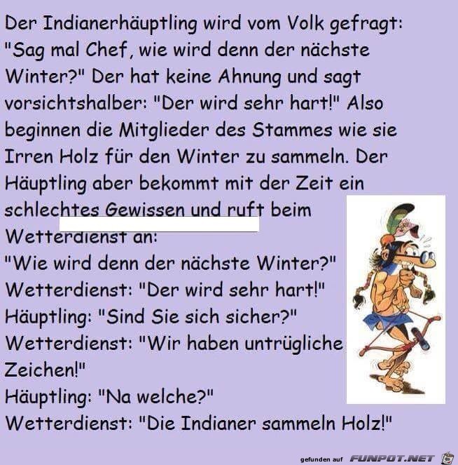 Indianerhaeuptling Indianerhaeuptling