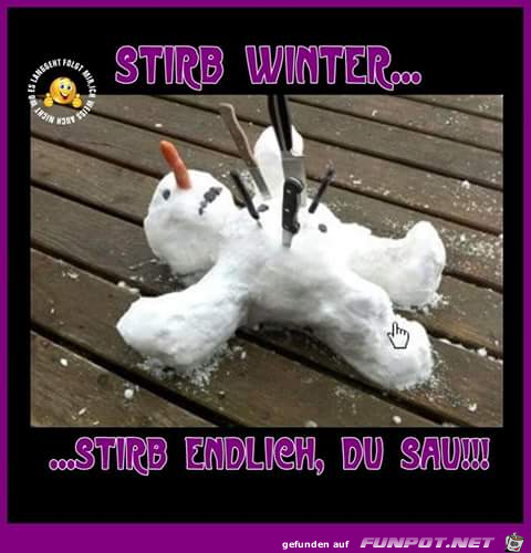 Stirb Winter Stirb Winter