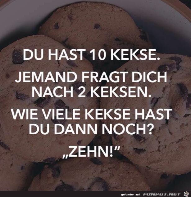 Zehn-Kekse Zehn-Kekse