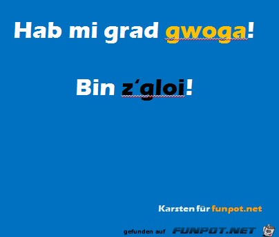 Zu klein Zu klein