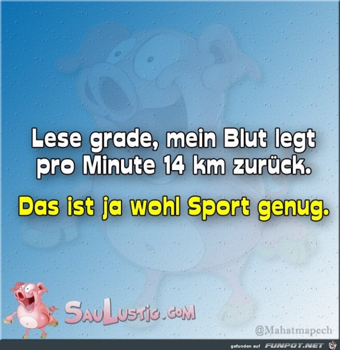 genug Sport genug Sport
