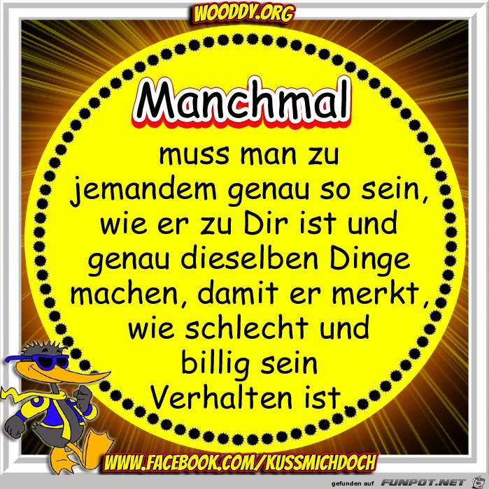 Manchmal- 