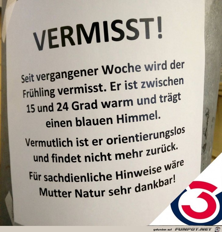 Vermisst