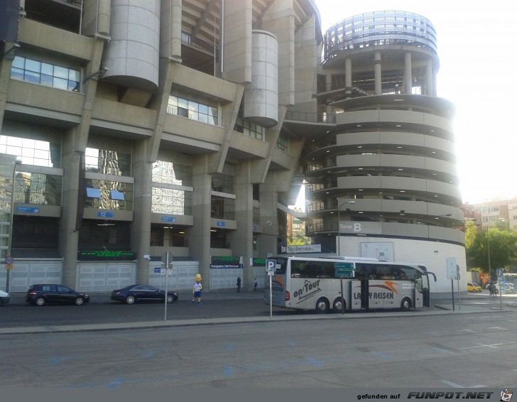 16-20 Bernabeu-Stadion