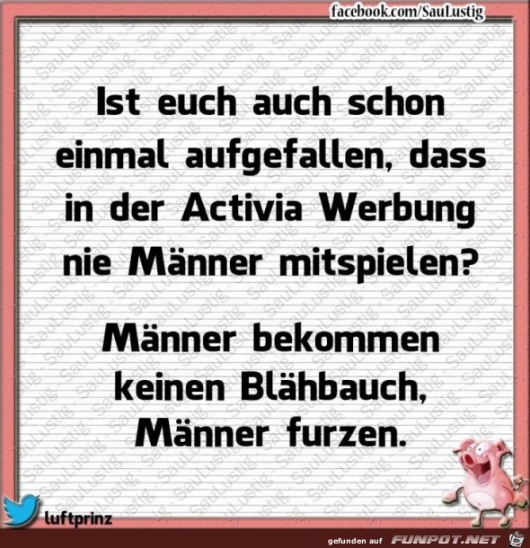 Ist Euch auch schon einmal aufgefallen Ist Euch auch schon einmal aufgefallen