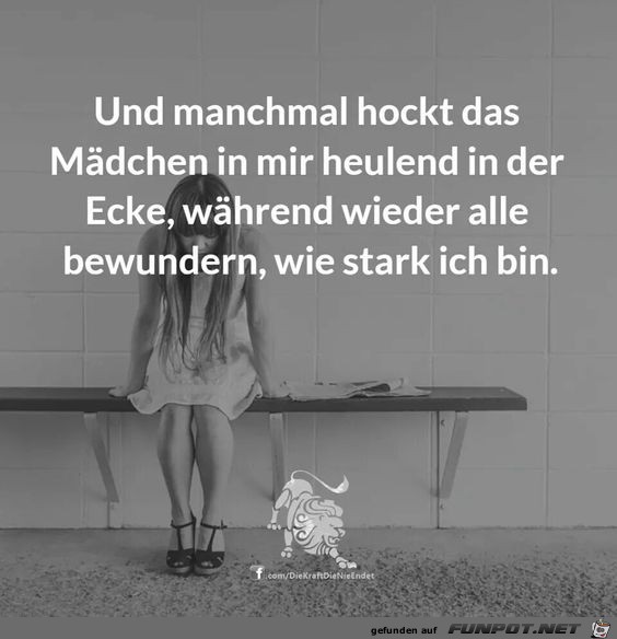 und manchmal hockt das Mdchen in mir