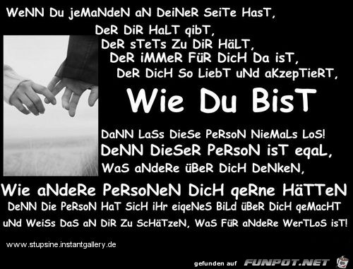 wer bist du 