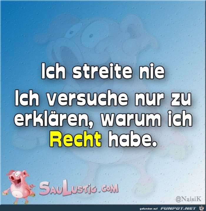 kein Streit