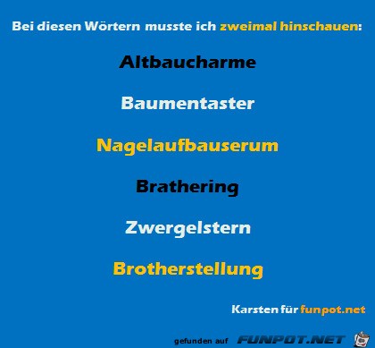 Zweimal hinschauen Zweimal hinschauen
