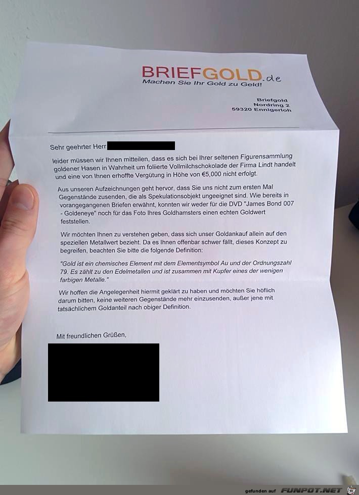 Briefgold Briefgold