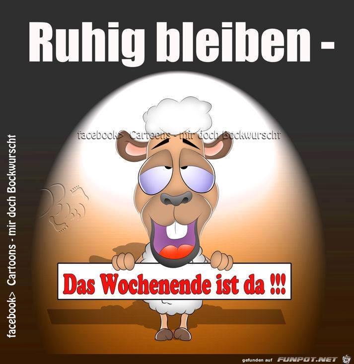 Ruhig bleiben Ruhig bleiben