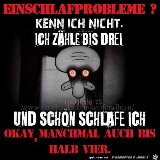 Einschlafprobleme