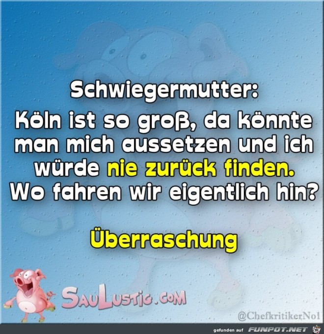 Überraschung Überraschung