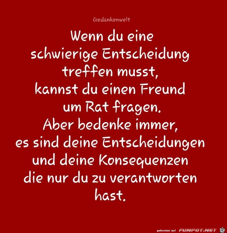 Entscheidung