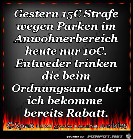 15 Euro Strafe 15 Euro Strafe