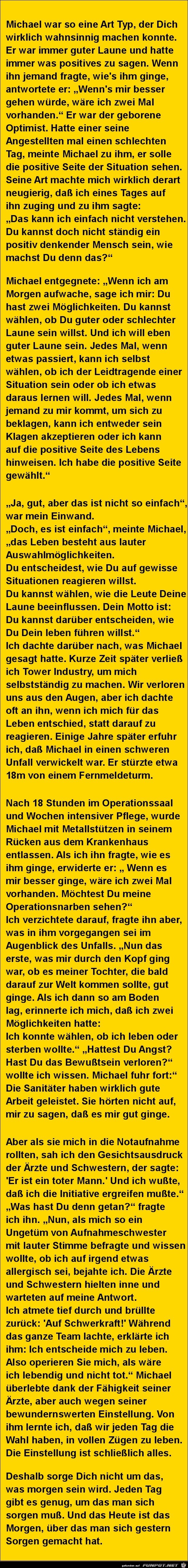 Michael-- ein toller Typ